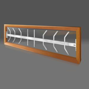 SERIES 201 B - 12-22" High X 52-64" Wide, (Permanent)