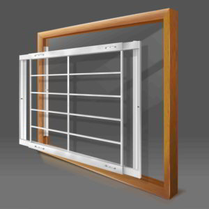 SERIES 203 E - 31-43" High X 62-74" Wide, (Removable)